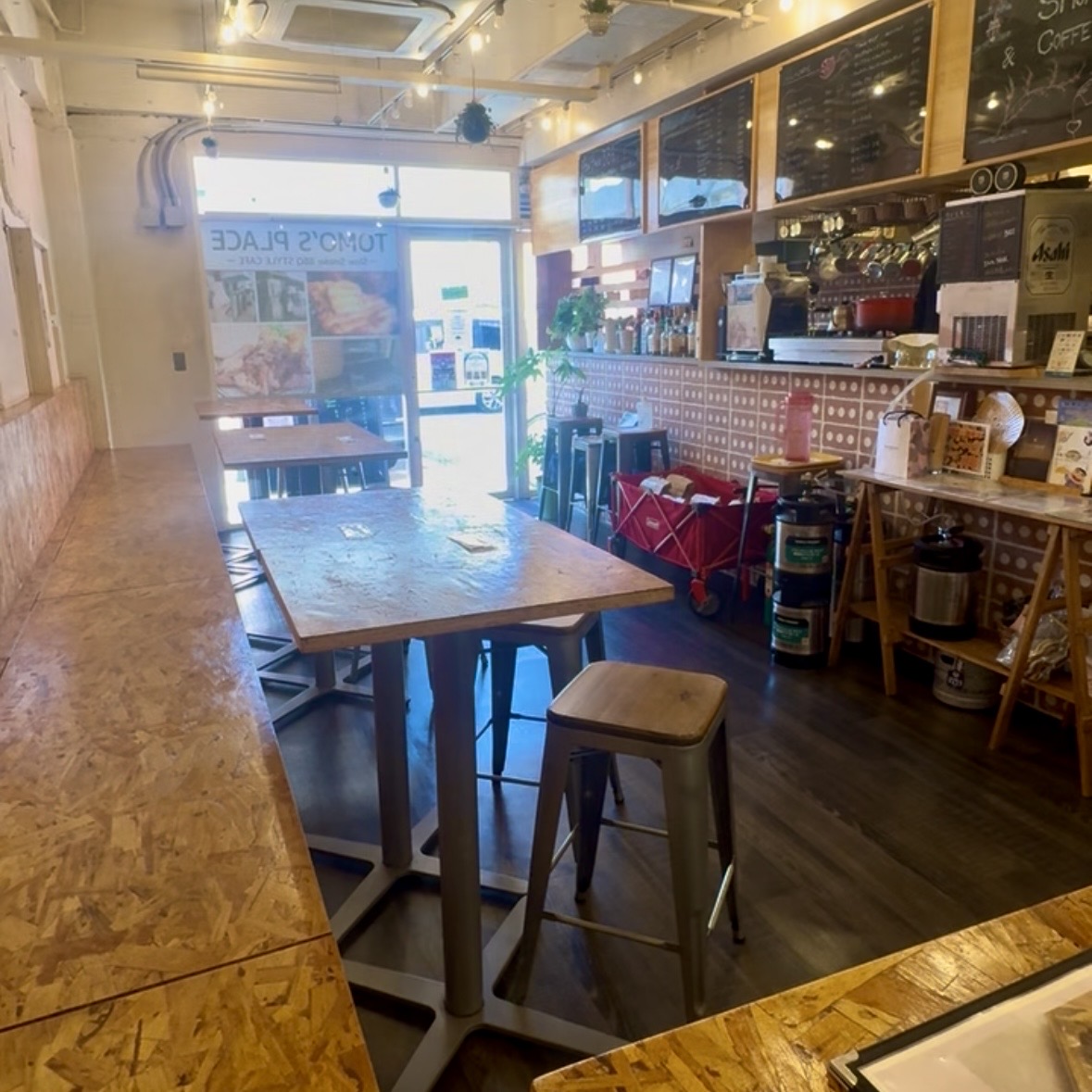 TOMO'S PLACEの店内