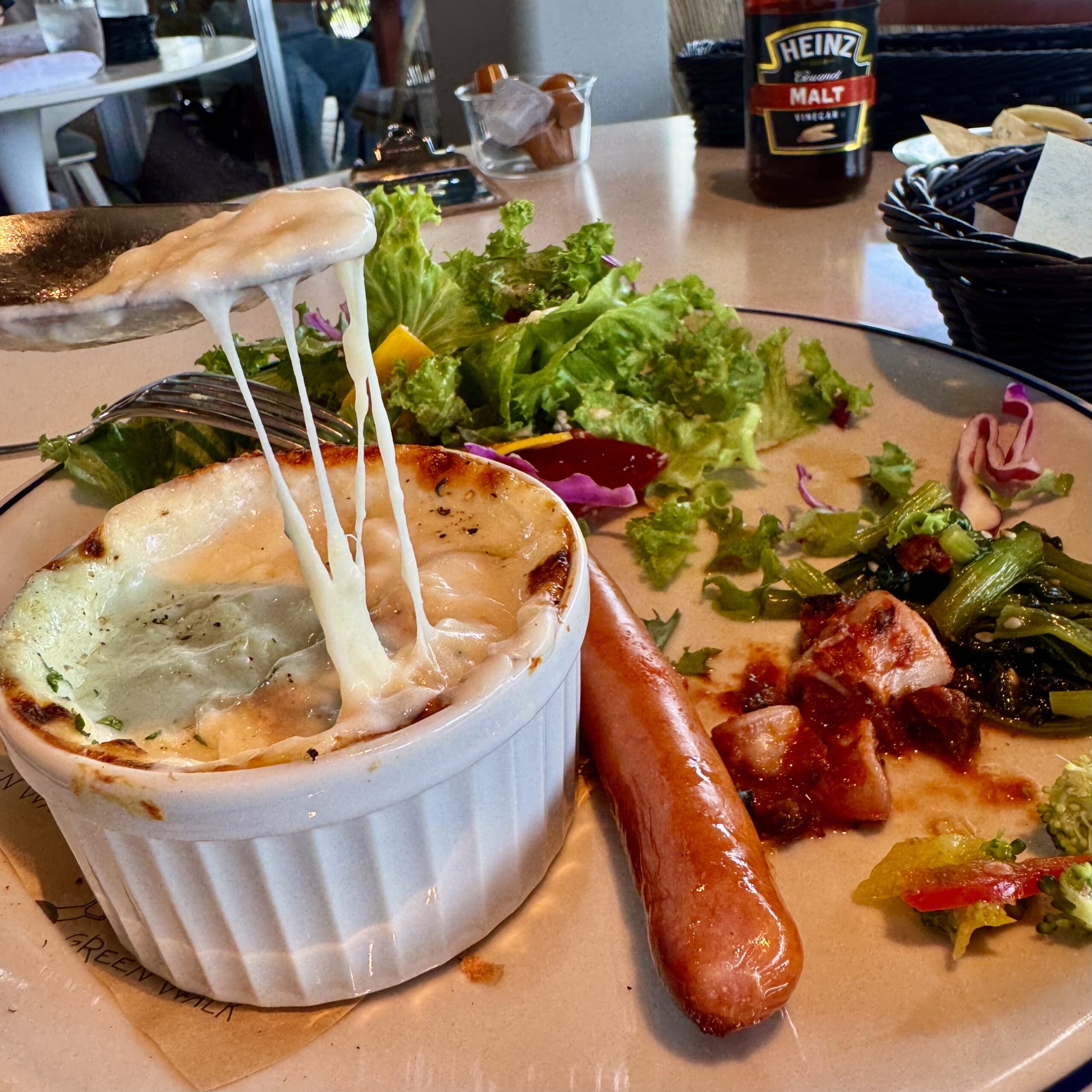 とろけるチーズのグラタン