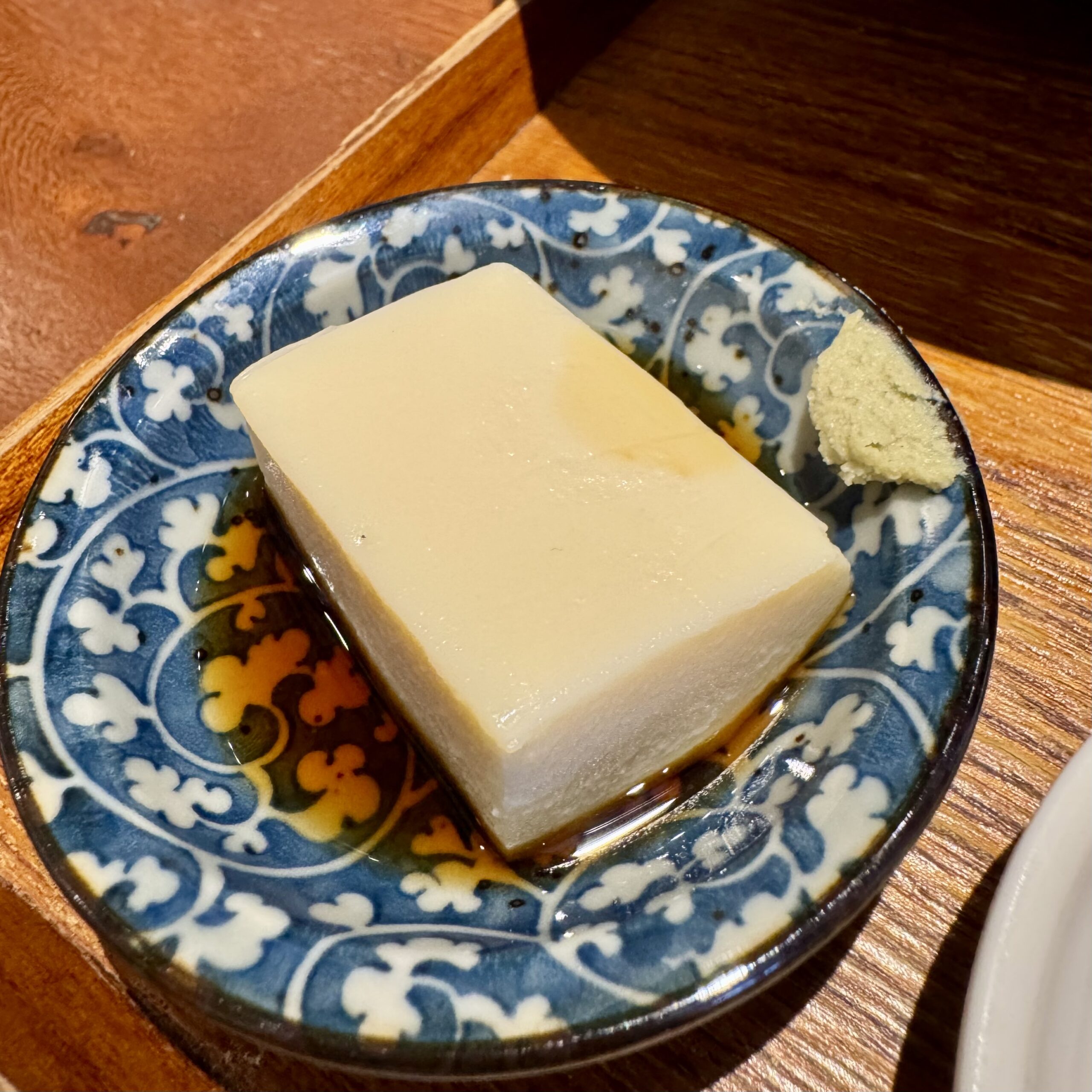 濃厚豆腐の冷奴